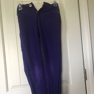 JUSTICE PURPLE JEANS